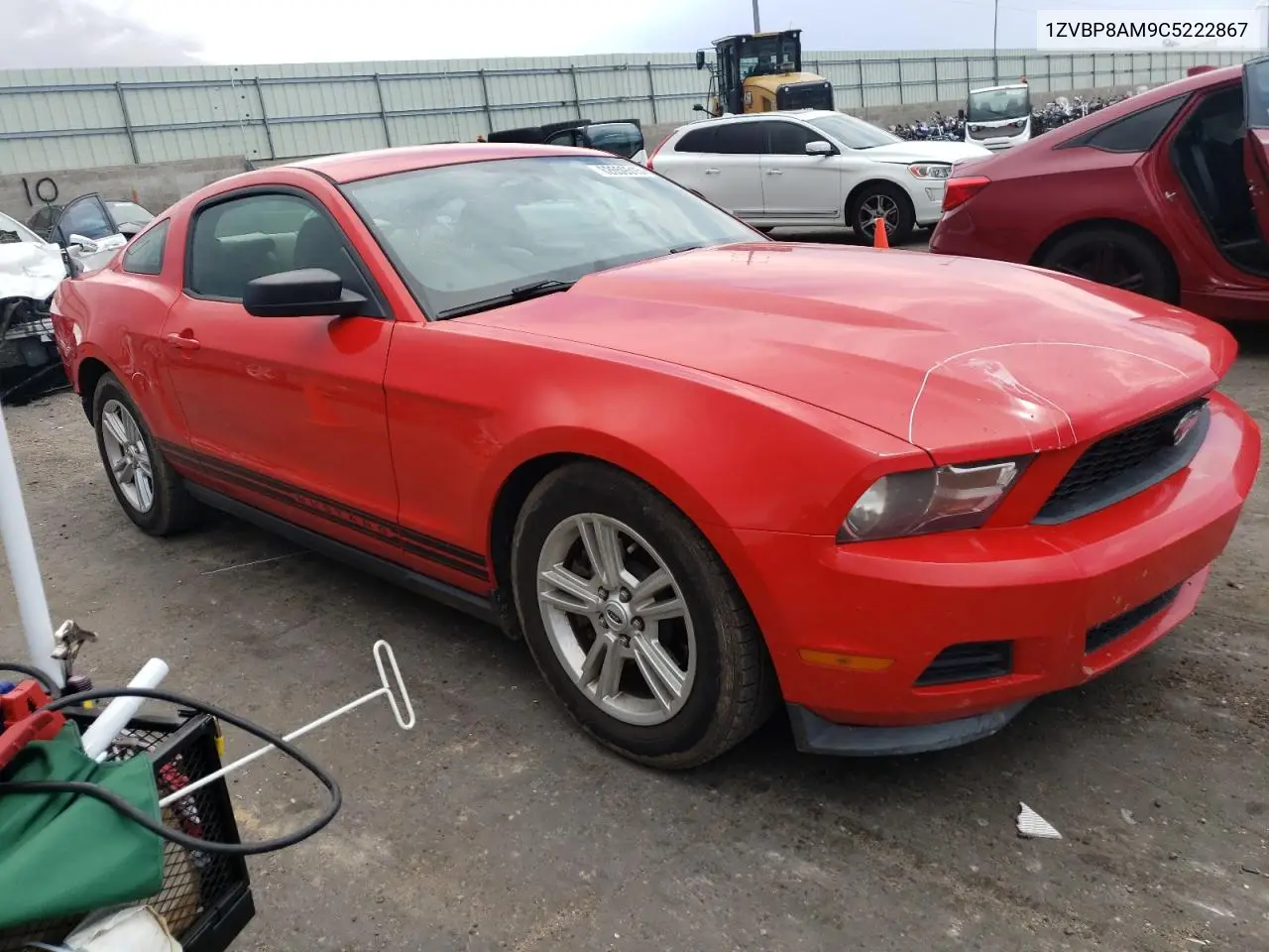 2012 Ford Mustang VIN: 1ZVBP8AM9C5222867 Lot: 62659515