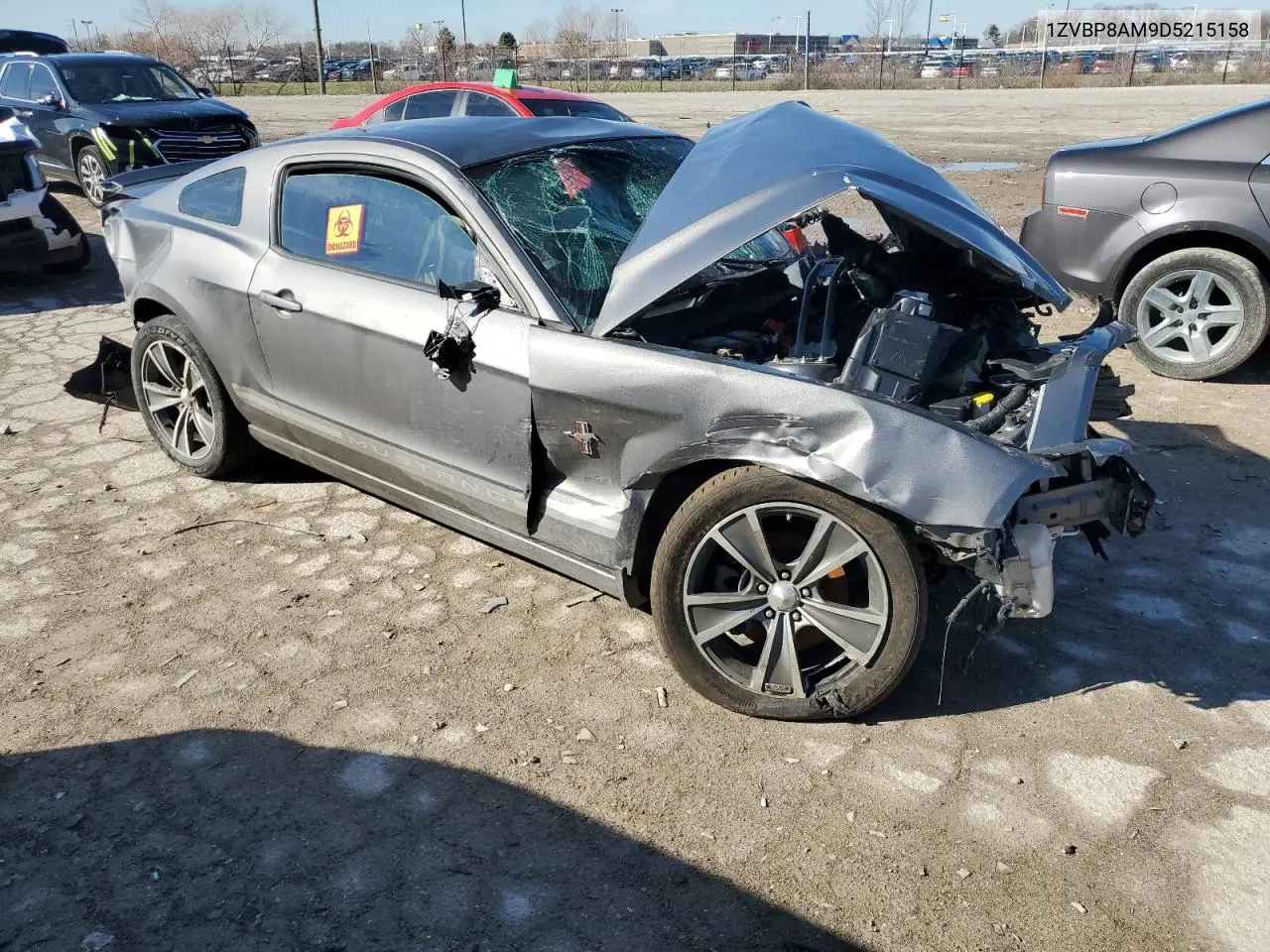 2013 Ford Mustang VIN: 1ZVBP8AM9D5215158 Lot: 49335285