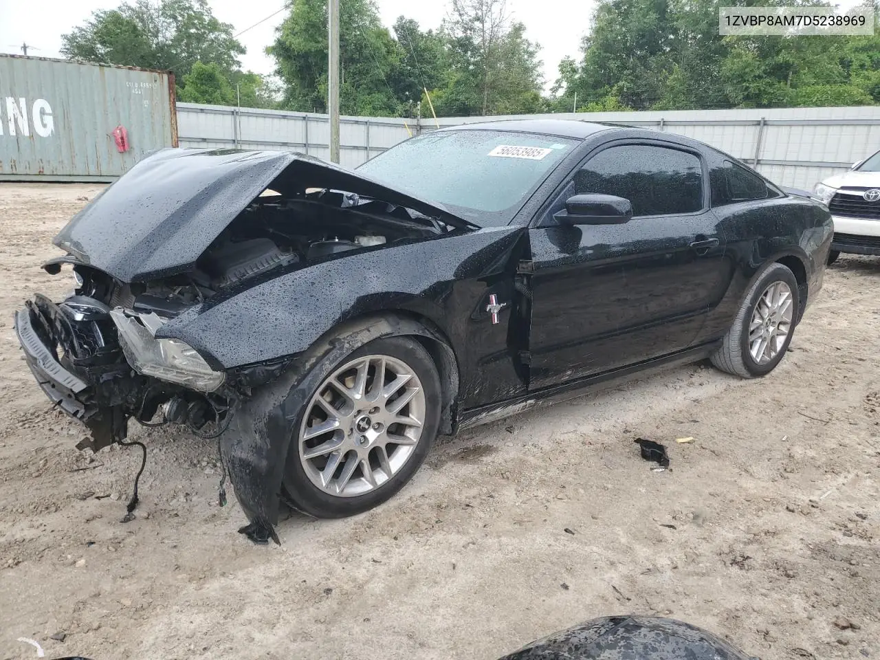2013 Ford Mustang VIN: 1ZVBP8AM7D5238969 Lot: 56053985