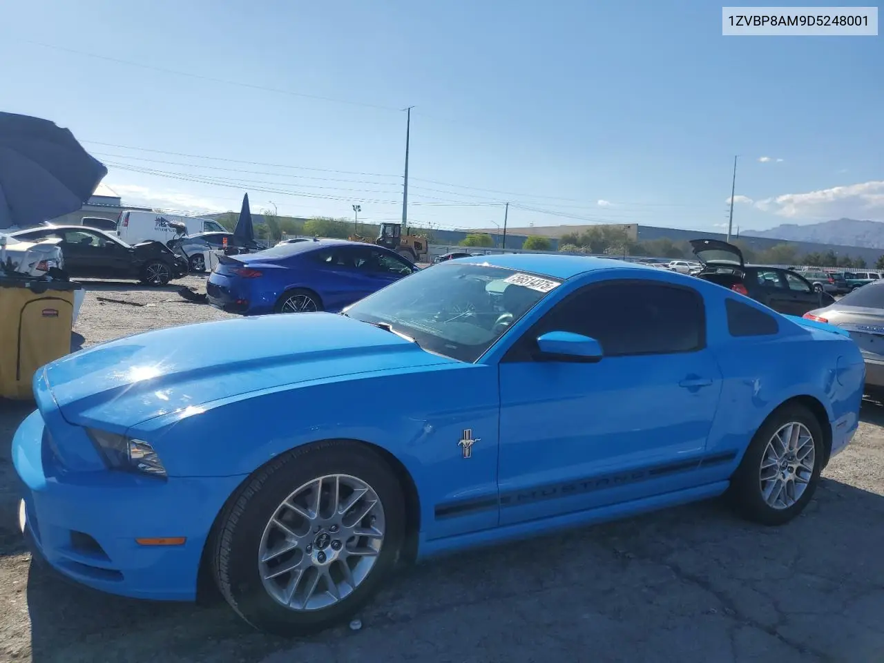2013 Ford Mustang VIN: 1ZVBP8AM9D5248001 Lot: 56514375