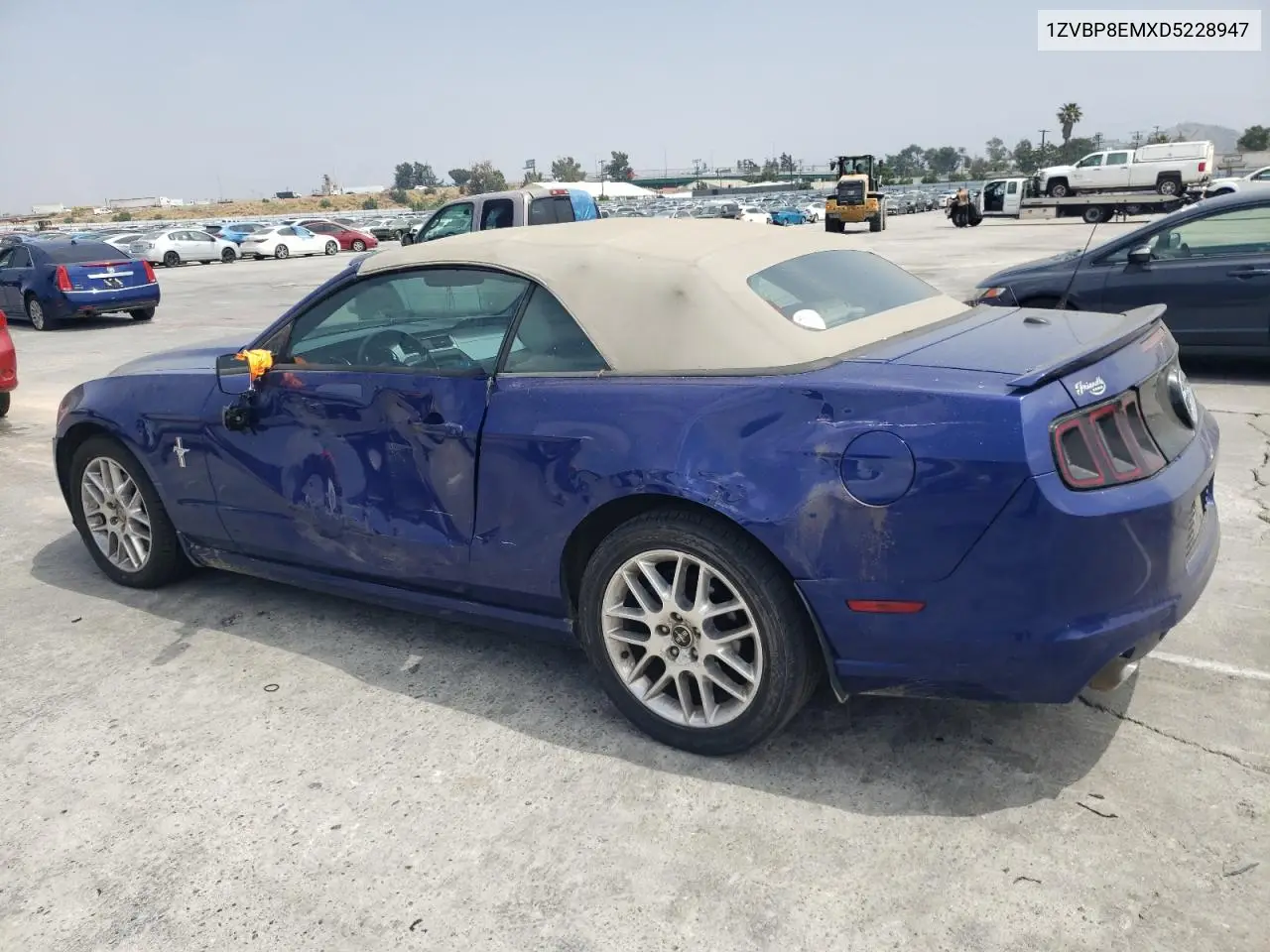 2013 Ford Mustang VIN: 1ZVBP8EMXD5228947 Lot: 56789884
