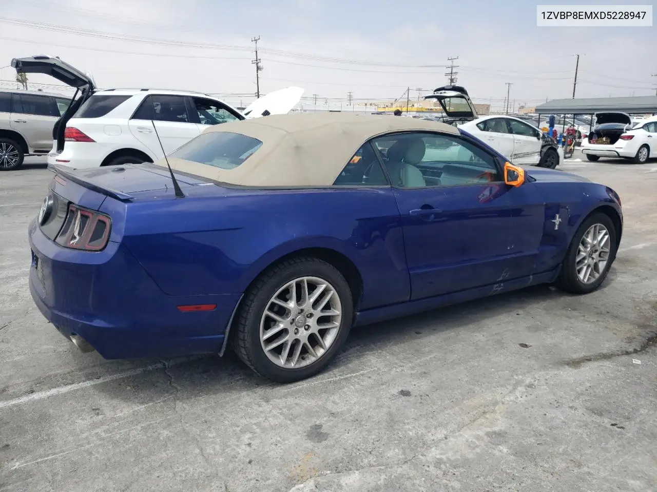 2013 Ford Mustang VIN: 1ZVBP8EMXD5228947 Lot: 56789884