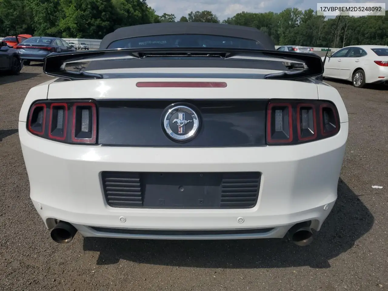 2013 Ford Mustang VIN: 1ZVBP8EM2D5248092 Lot: 62529765