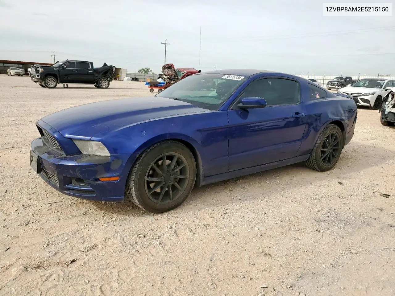 2014 Ford Mustang VIN: 1ZVBP8AM2E5215150 Lot: 56136135
