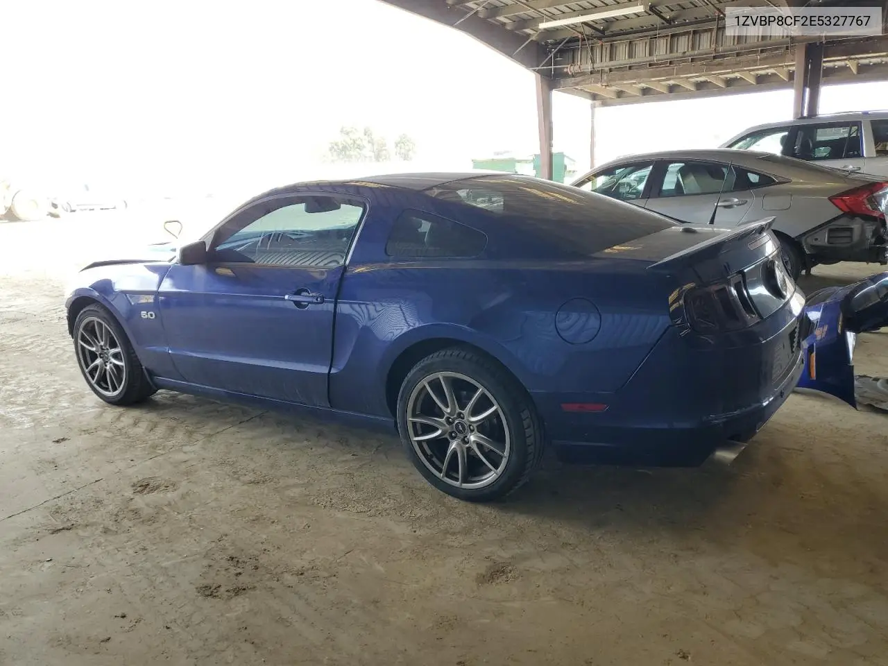 2014 Ford Mustang Gt VIN: 1ZVBP8CF2E5327767 Lot: 56540555