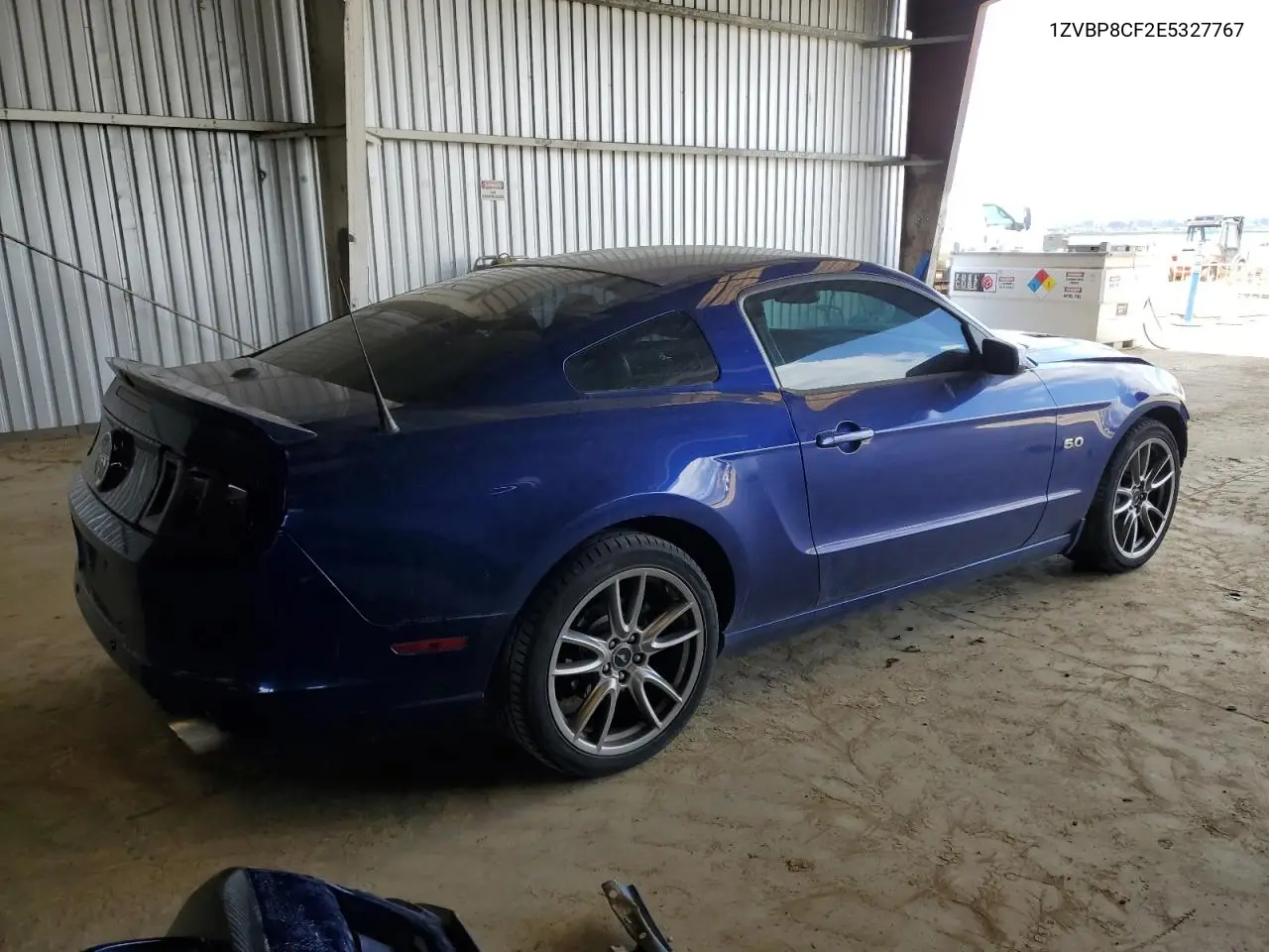 2014 Ford Mustang Gt VIN: 1ZVBP8CF2E5327767 Lot: 56540555