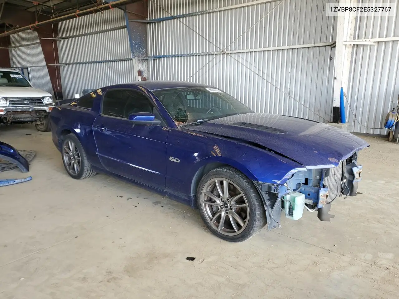2014 Ford Mustang Gt VIN: 1ZVBP8CF2E5327767 Lot: 56540555