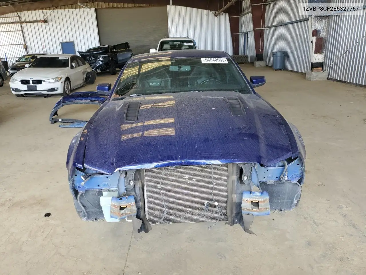 2014 Ford Mustang Gt VIN: 1ZVBP8CF2E5327767 Lot: 56540555
