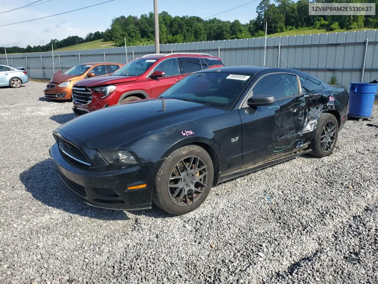 2014 Ford Mustang VIN: 1ZVBP8AM2E5330637 Lot: 56853495