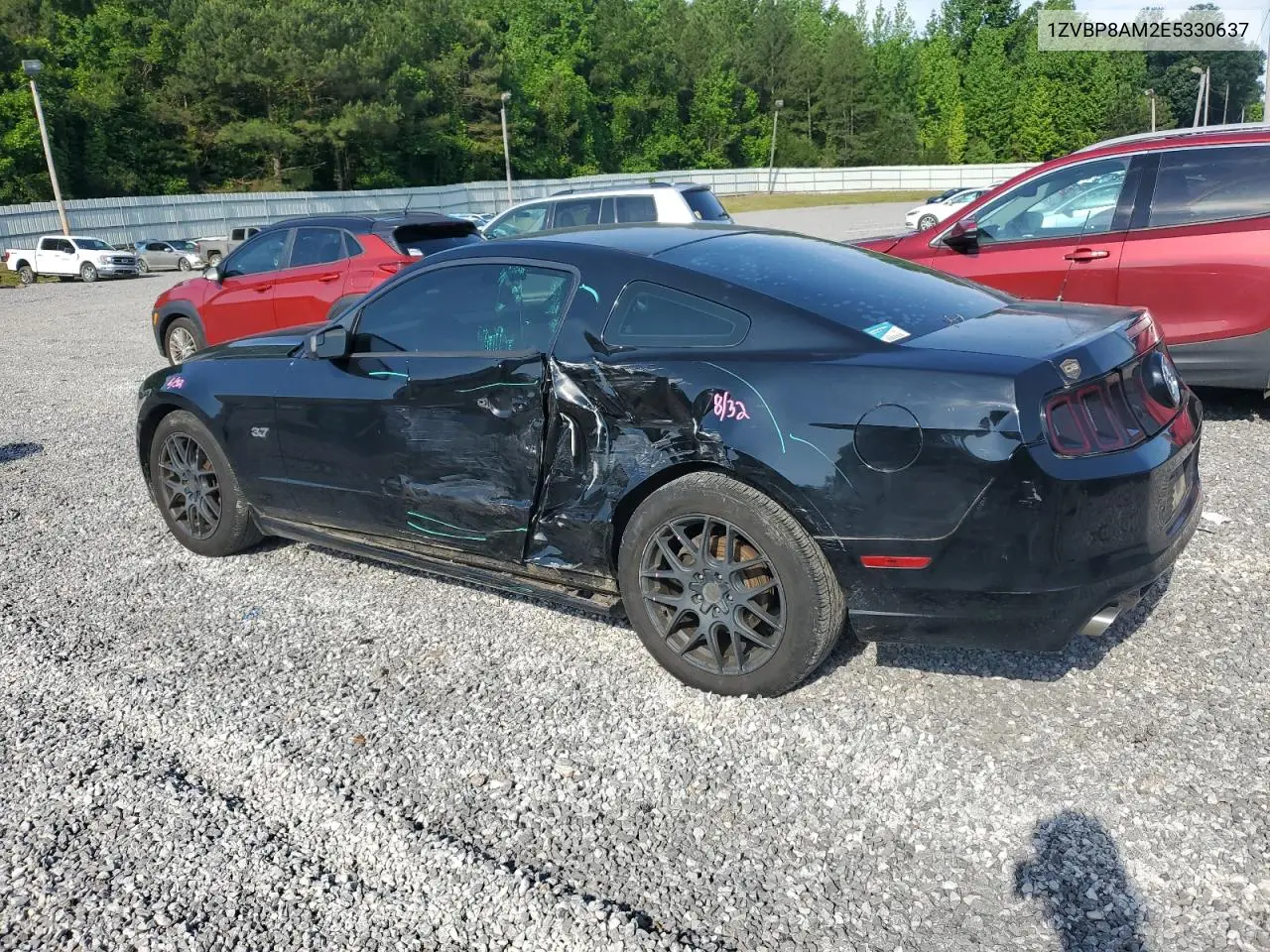 2014 Ford Mustang VIN: 1ZVBP8AM2E5330637 Lot: 56853495
