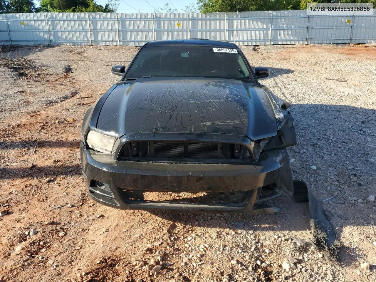 2014 Ford Mustang VIN: 1ZVBP8AM5E5326856 Lot: 56857125