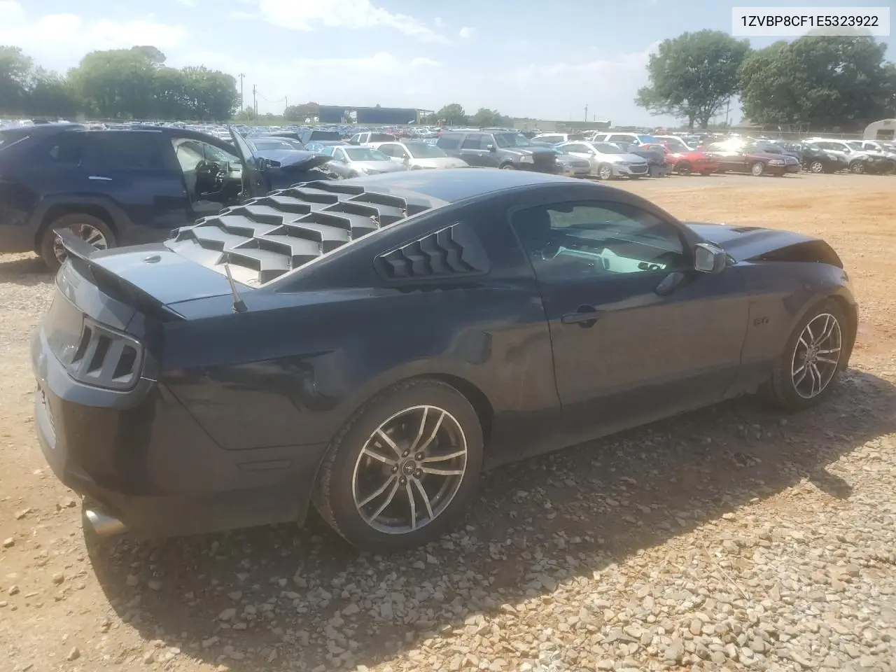 2014 Ford Mustang Gt VIN: 1ZVBP8CF1E5323922 Lot: 56954165