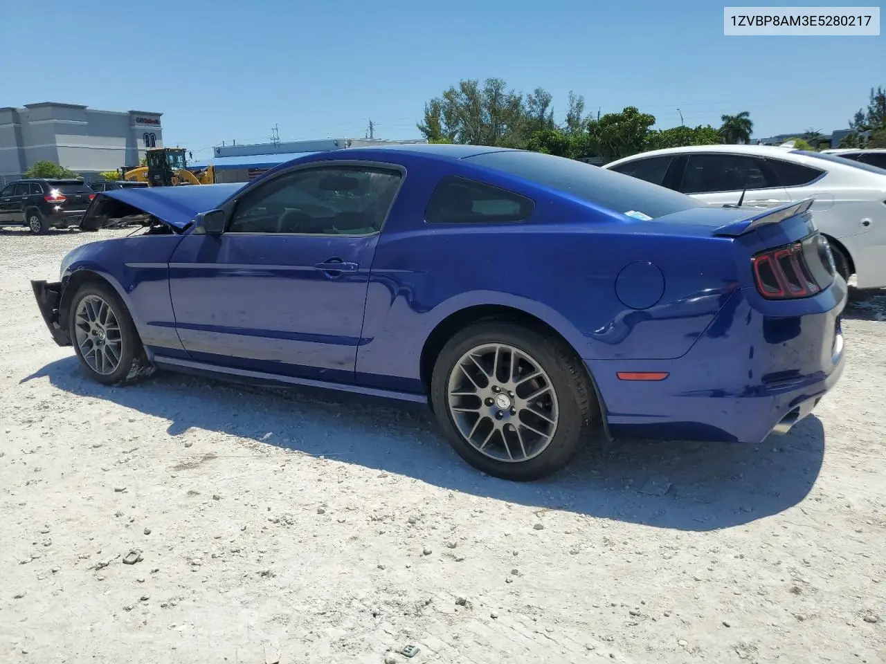 2014 Ford Mustang VIN: 1ZVBP8AM3E5280217 Lot: 57130475
