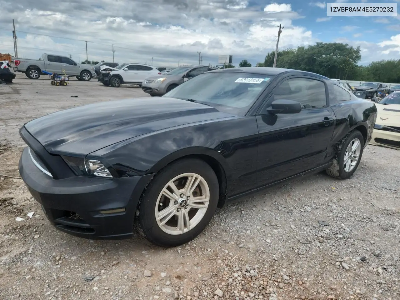 2014 Ford Mustang VIN: 1ZVBP8AM4E5270232 Lot: 62913155