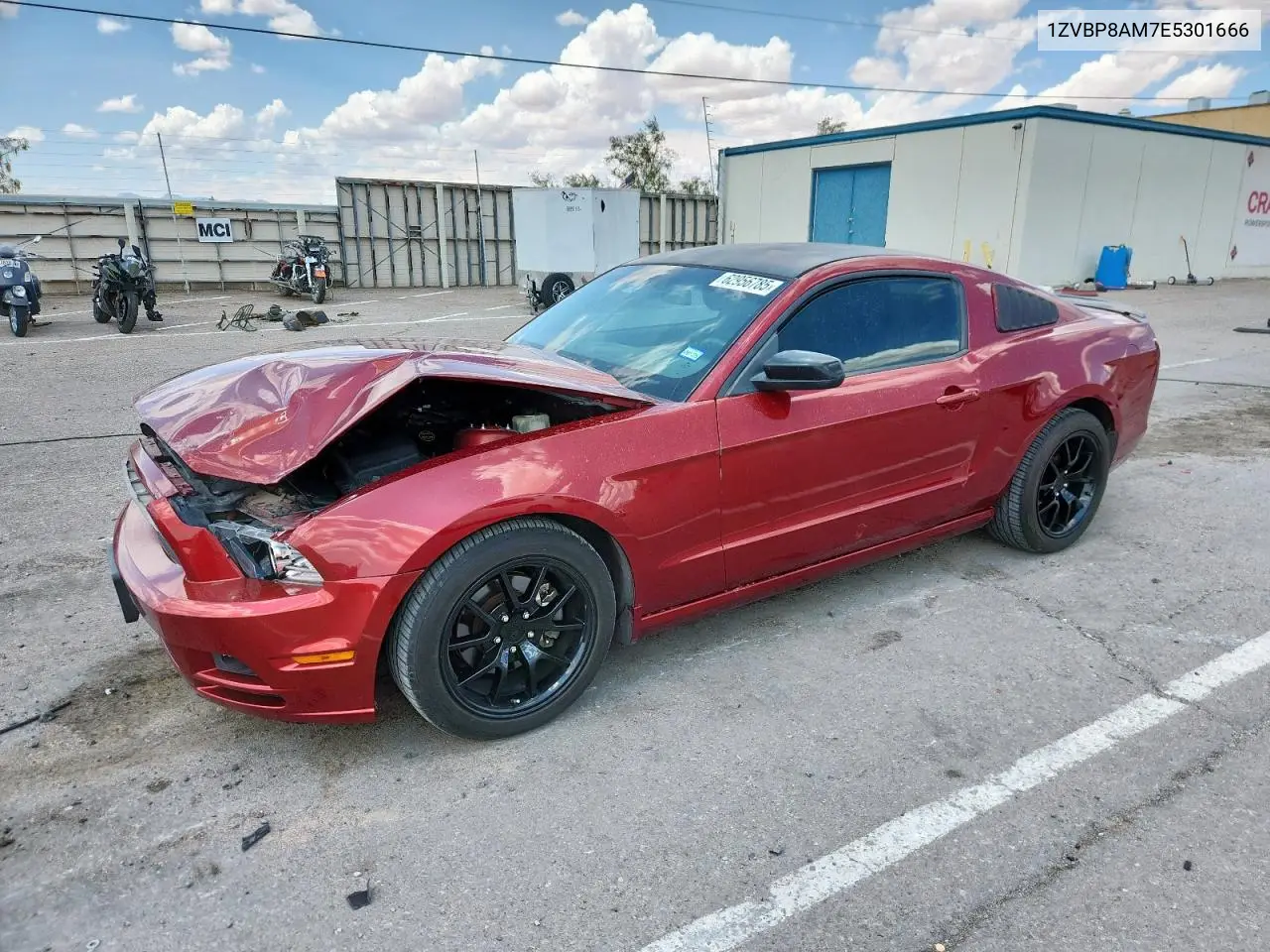 2014 Ford Mustang VIN: 1ZVBP8AM7E5301666 Lot: 62956785