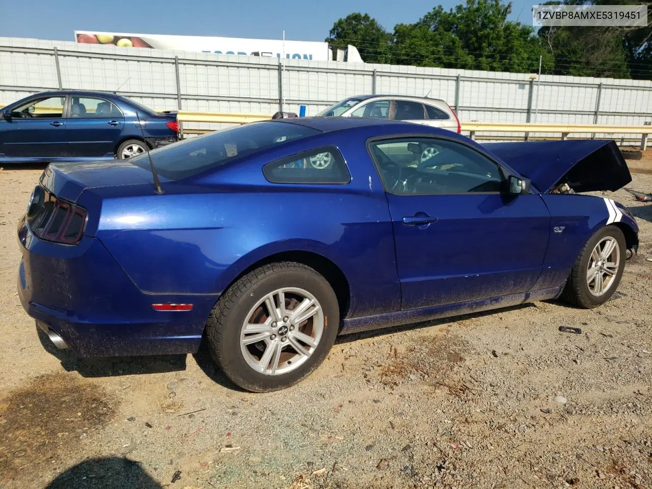2014 Ford Mustang VIN: 1ZVBP8AMXE5319451 Lot: 62960065