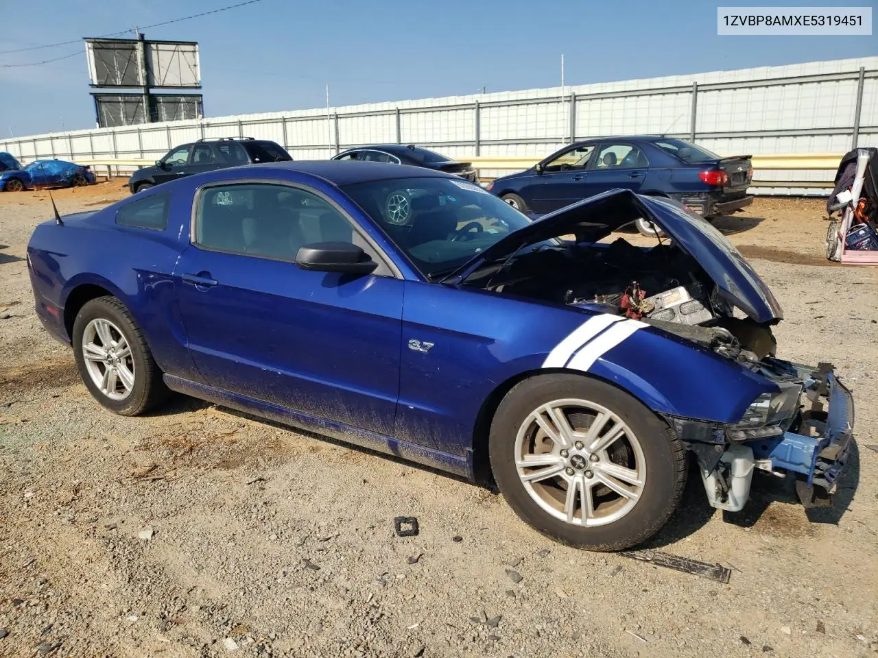 2014 Ford Mustang VIN: 1ZVBP8AMXE5319451 Lot: 62960065
