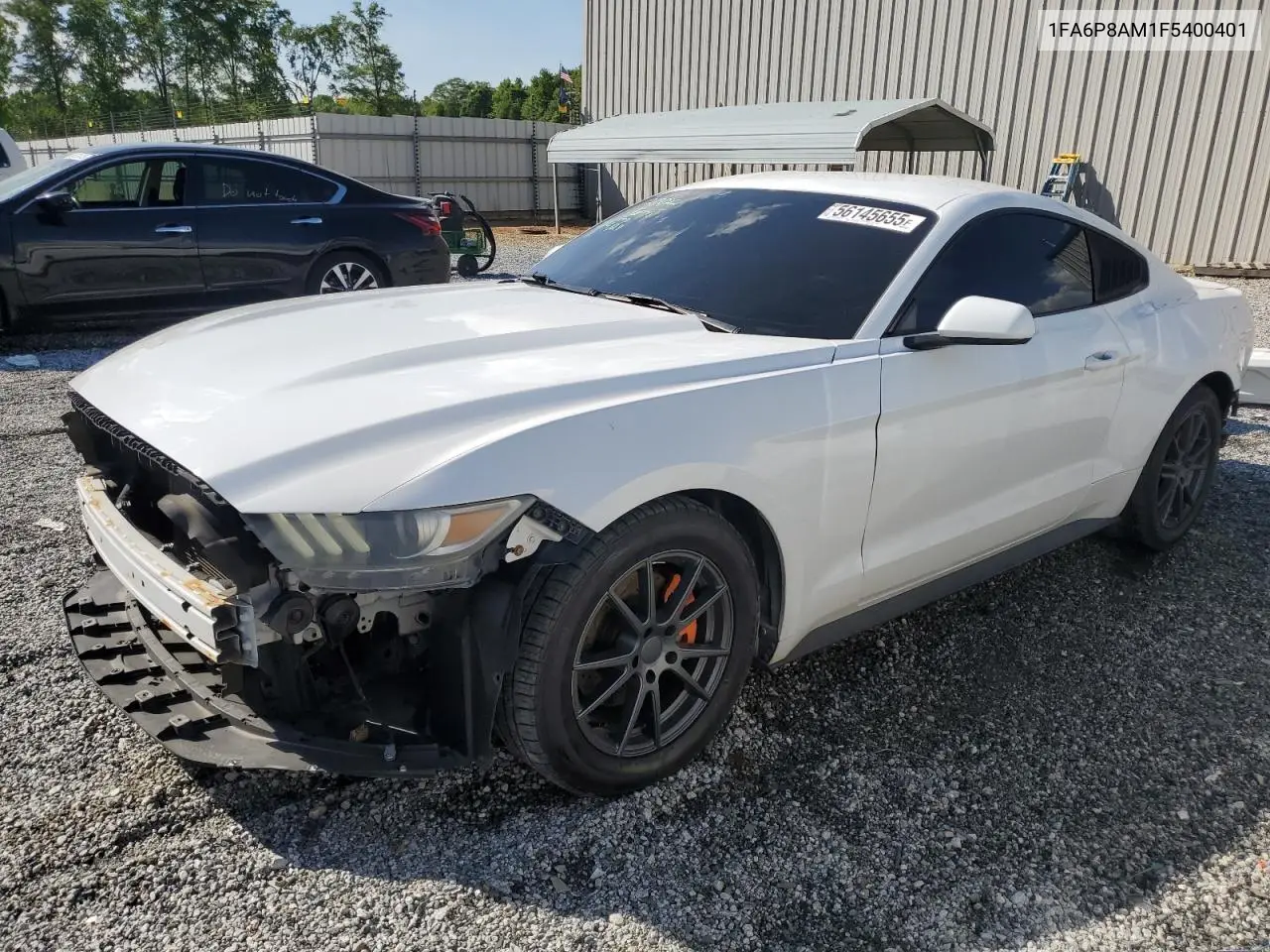 2015 Ford Mustang VIN: 1FA6P8AM1F5400401 Lot: 56145655