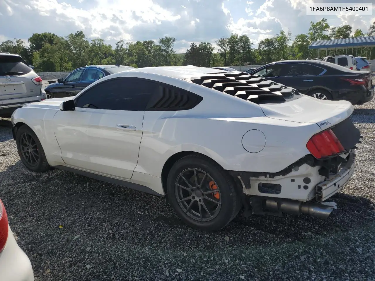 2015 Ford Mustang VIN: 1FA6P8AM1F5400401 Lot: 56145655