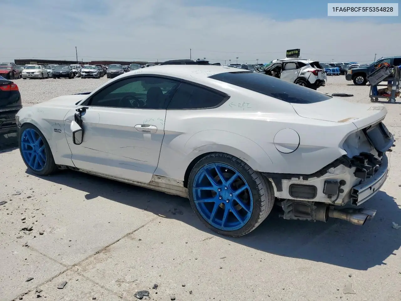 2015 Ford Mustang Gt VIN: 1FA6P8CF5F5354828 Lot: 56556785