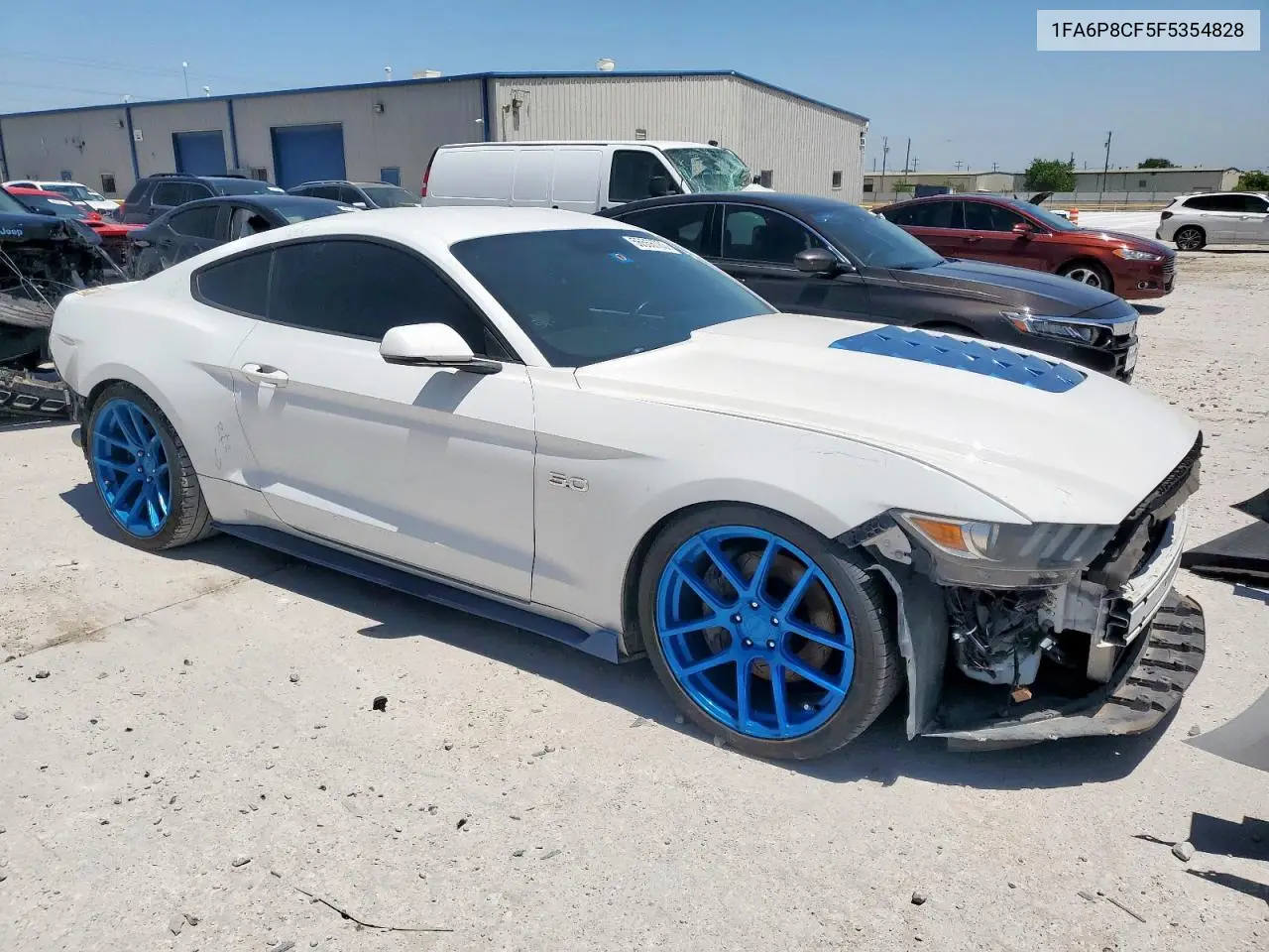 2015 Ford Mustang Gt VIN: 1FA6P8CF5F5354828 Lot: 56556785