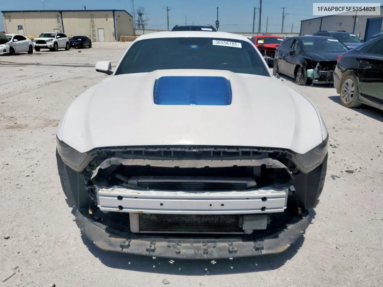 2015 Ford Mustang Gt VIN: 1FA6P8CF5F5354828 Lot: 56556785