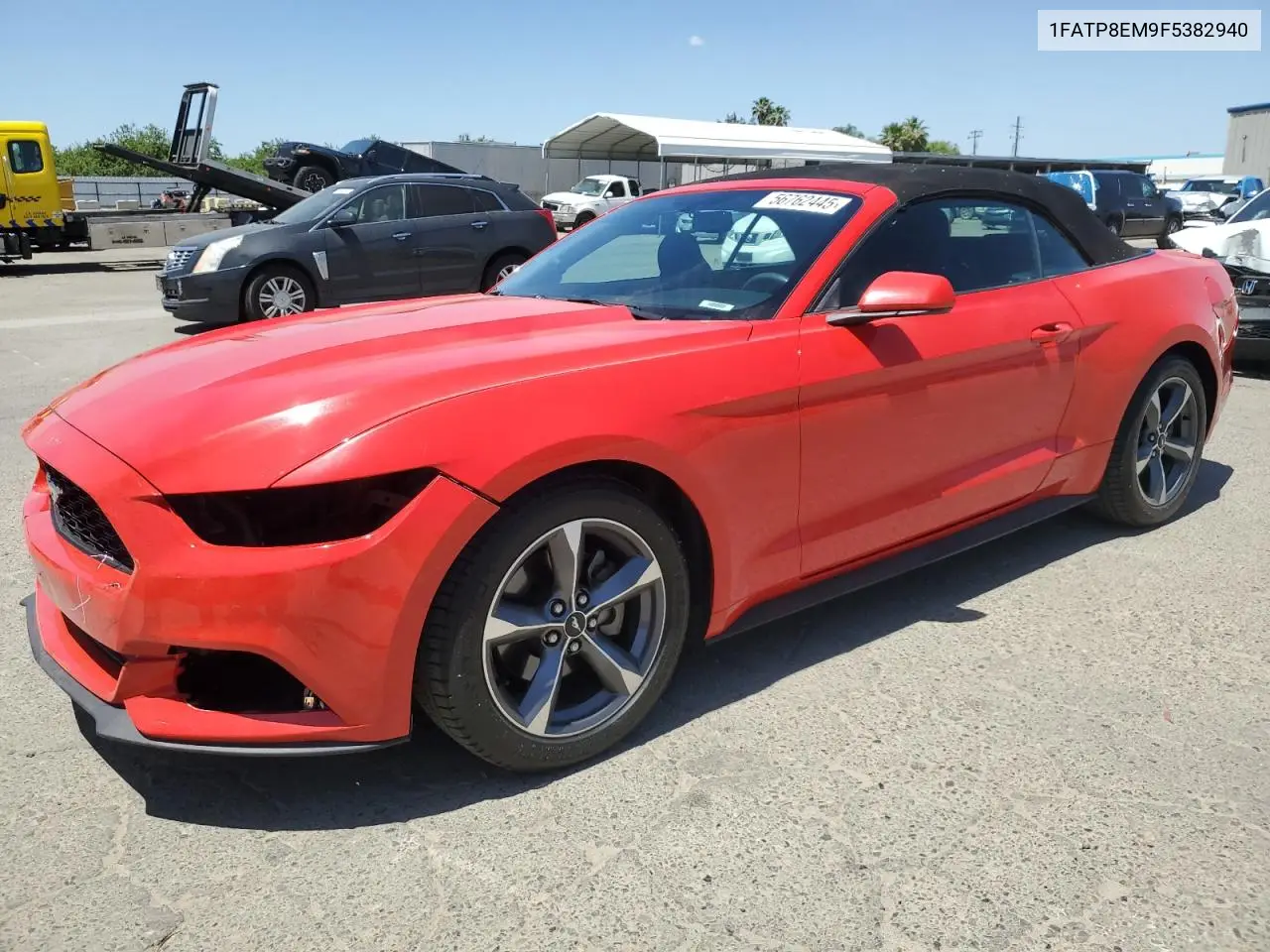 2015 Ford Mustang VIN: 1FATP8EM9F5382940 Lot: 56762445