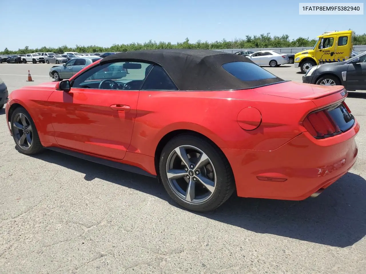 2015 Ford Mustang VIN: 1FATP8EM9F5382940 Lot: 56762445