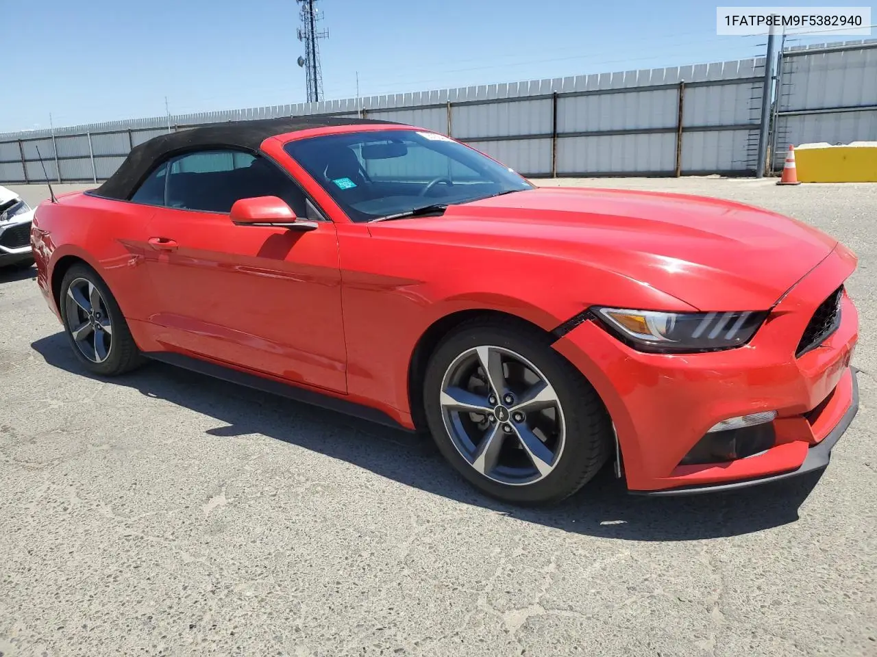 2015 Ford Mustang VIN: 1FATP8EM9F5382940 Lot: 56762445