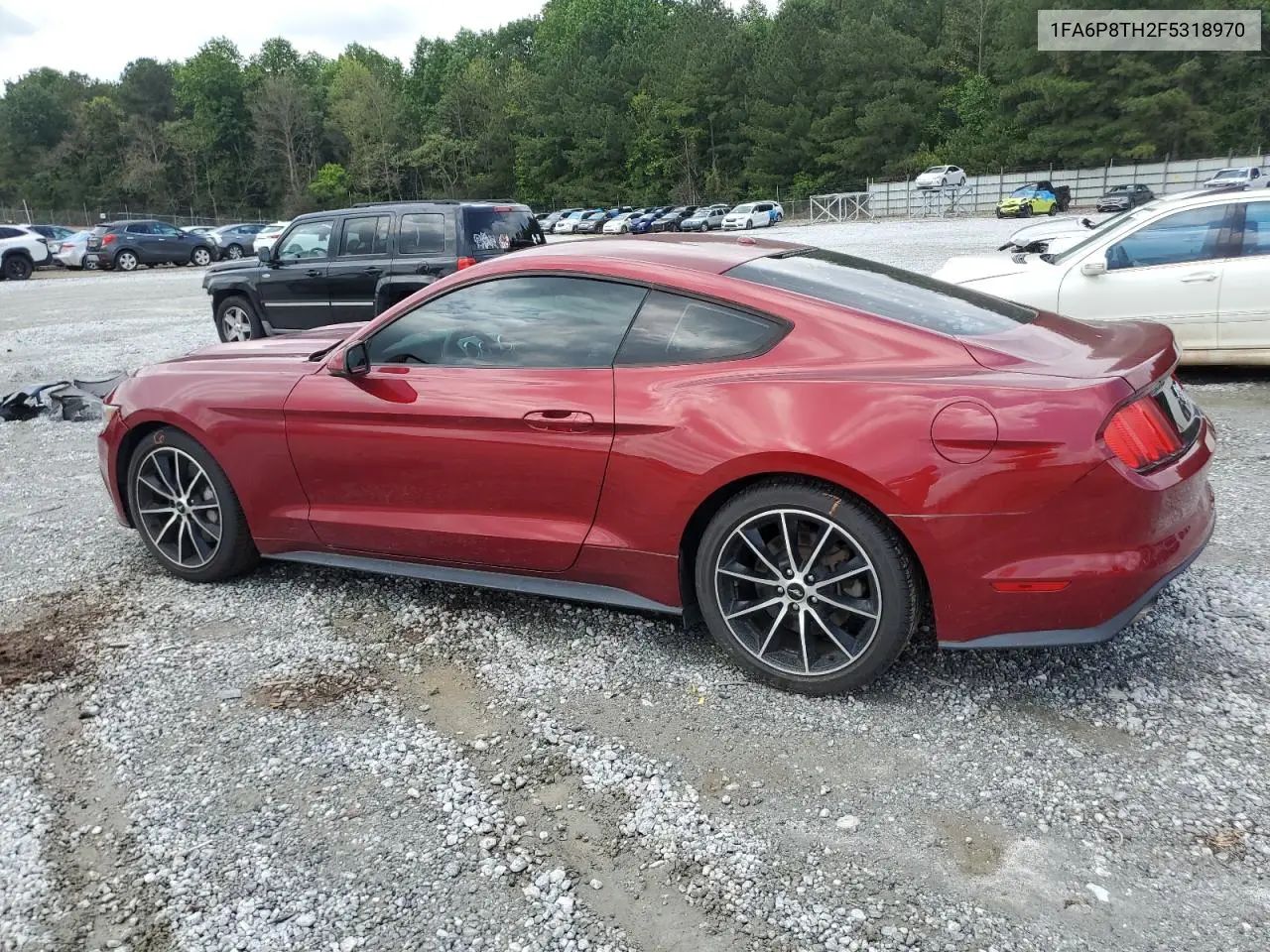 2015 Ford Mustang VIN: 1FA6P8TH2F5318970 Lot: 56796965