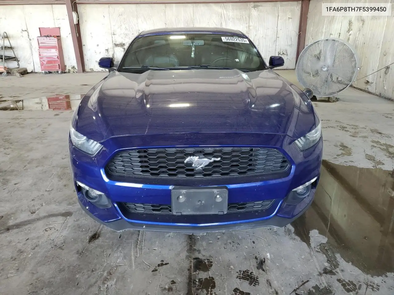 2015 Ford Mustang VIN: 1FA6P8TH7F5399450 Lot: 56922535