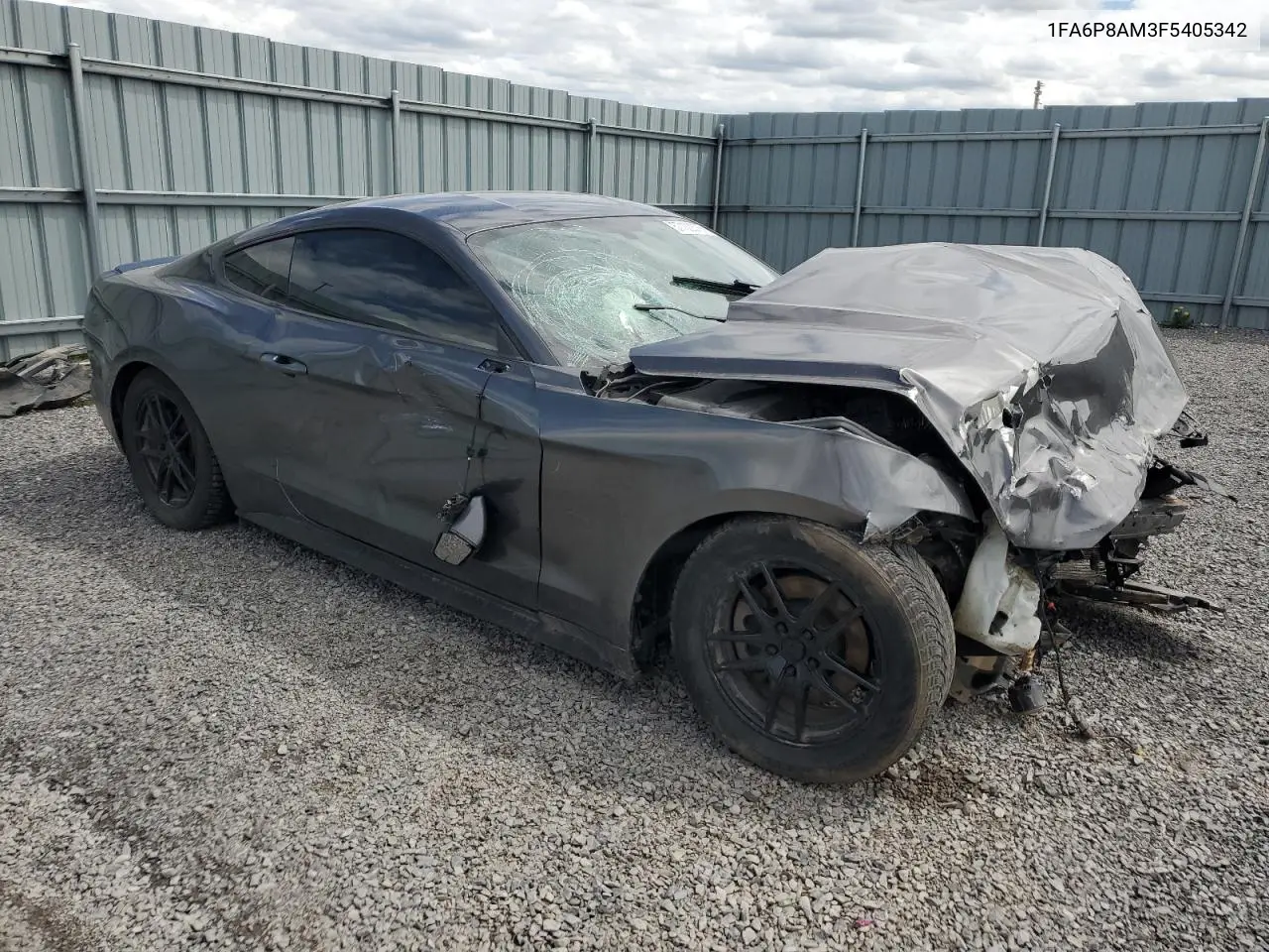 2015 Ford Mustang VIN: 1FA6P8AM3F5405342 Lot: 57100375