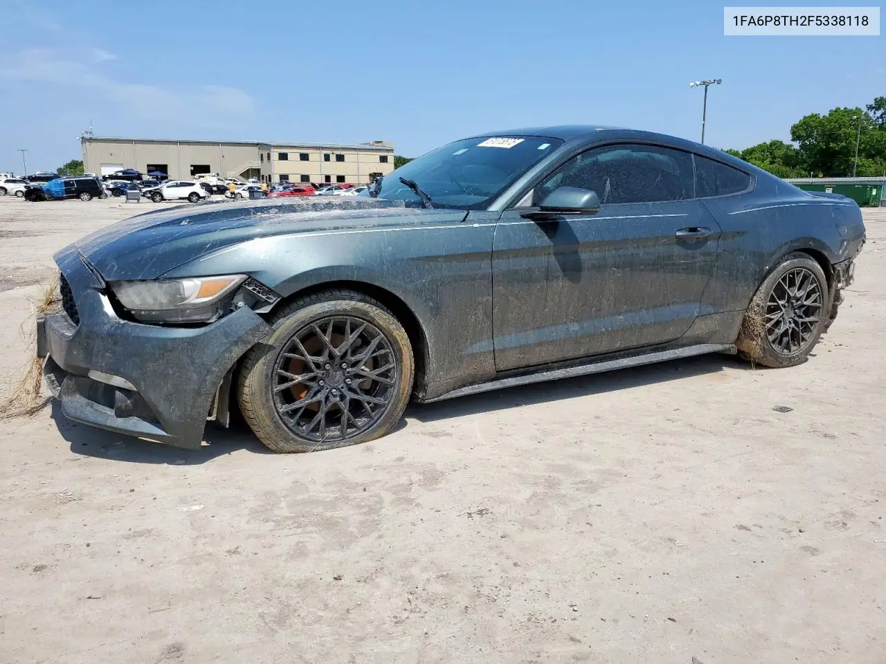 2015 Ford Mustang VIN: 1FA6P8TH2F5338118 Lot: 61018875