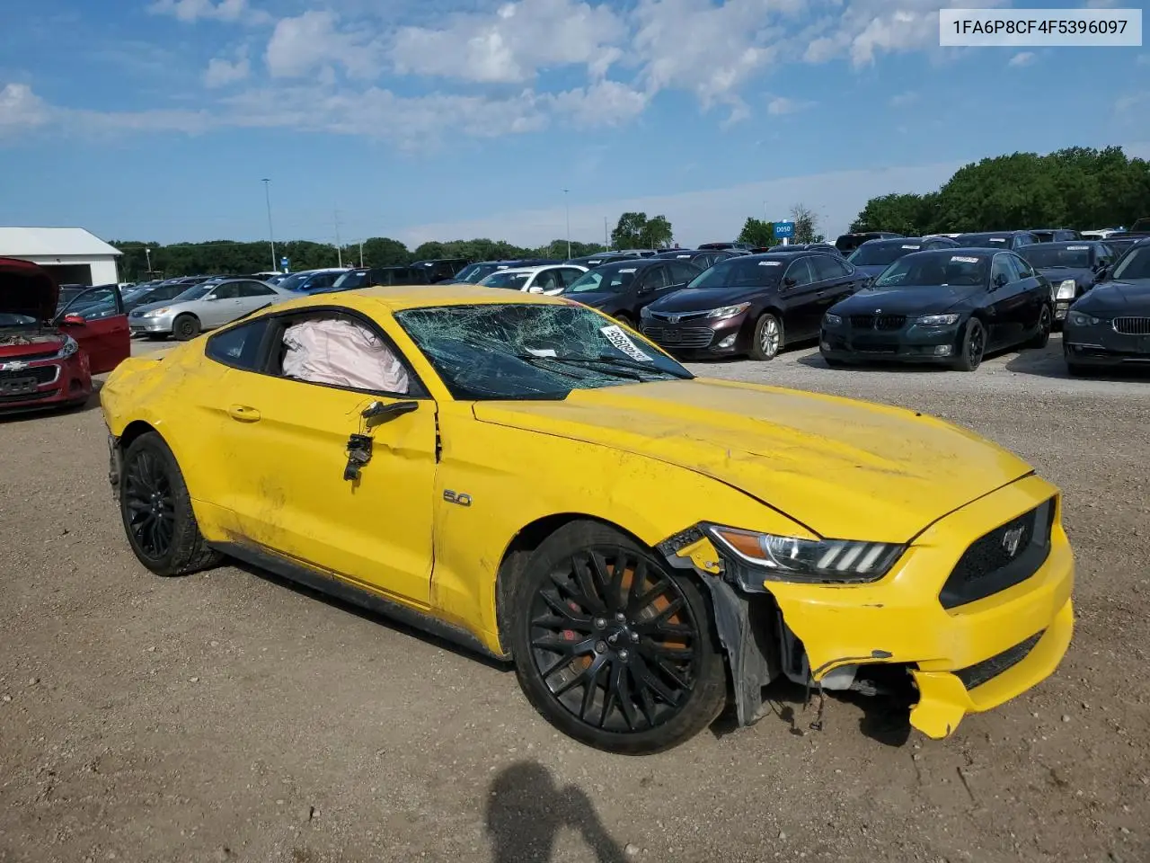 2015 Ford Mustang Gt VIN: 1FA6P8CF4F5396097 Lot: 62460955