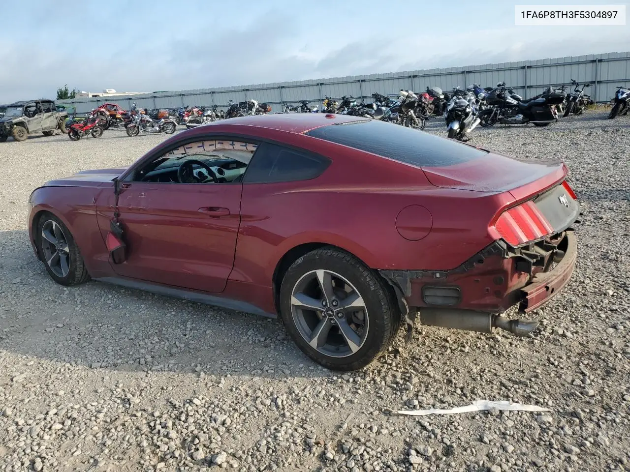 2015 Ford Mustang VIN: 1FA6P8TH3F5304897 Lot: 62696175
