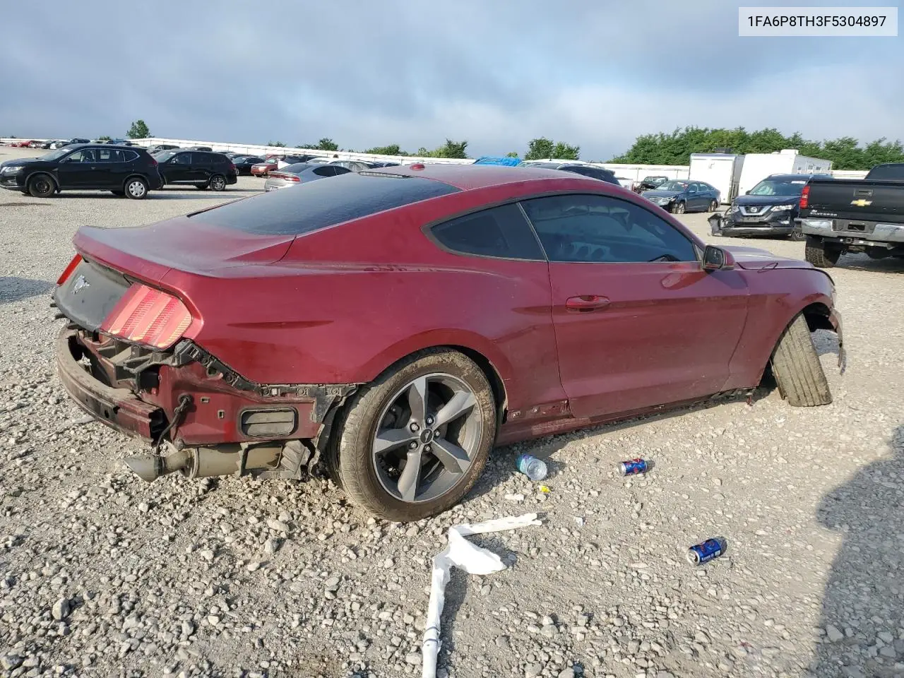 2015 Ford Mustang VIN: 1FA6P8TH3F5304897 Lot: 62696175