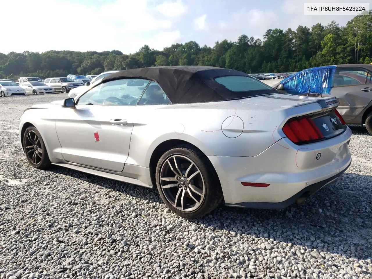 2015 Ford Mustang VIN: 1FATP8UH8F5423224 Lot: 62932065