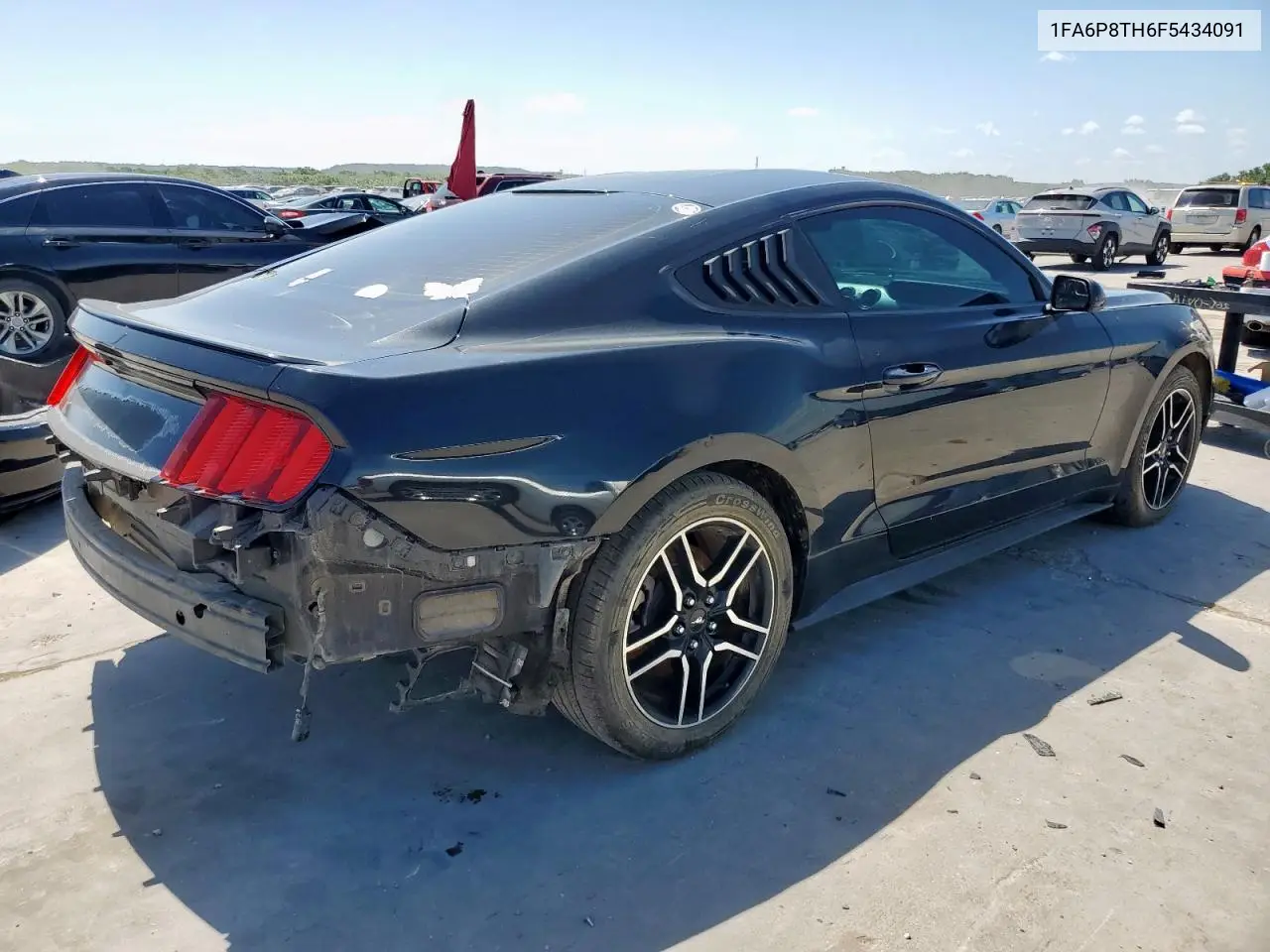 2015 Ford Mustang VIN: 1FA6P8TH6F5434091 Lot: 62946695