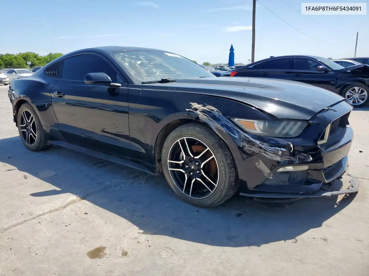 2015 Ford Mustang VIN: 1FA6P8TH6F5434091 Lot: 62946695
