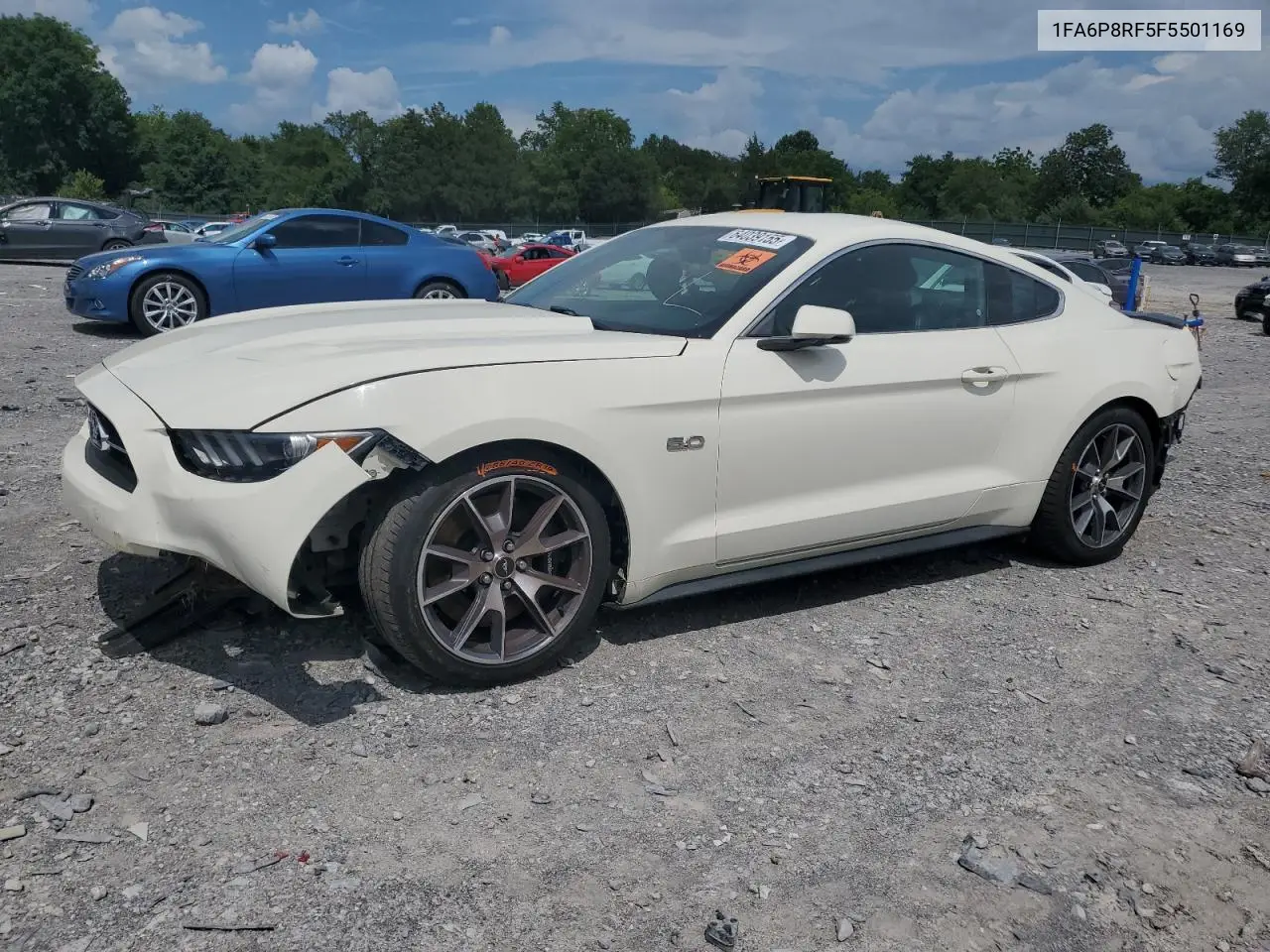 2015 Ford Mustang 50Th Anniversary VIN: 1FA6P8RF5F5501169 Lot: 64039155