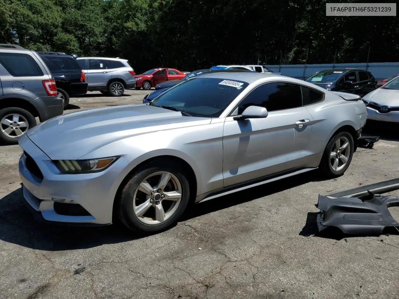 2015 Ford Mustang VIN: 1FA6P8TH6F5321239 Lot: 64040465