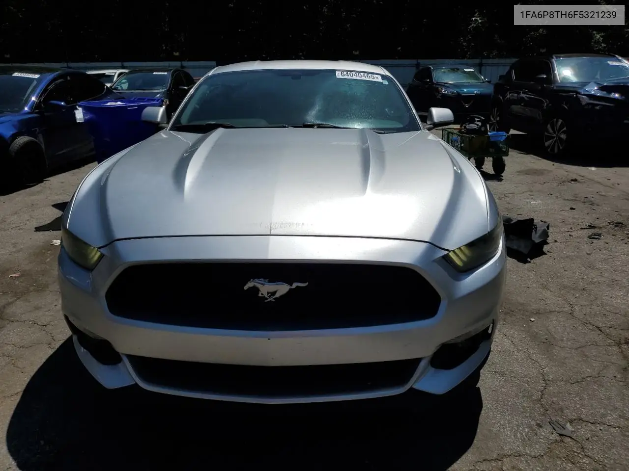 2015 Ford Mustang VIN: 1FA6P8TH6F5321239 Lot: 64040465