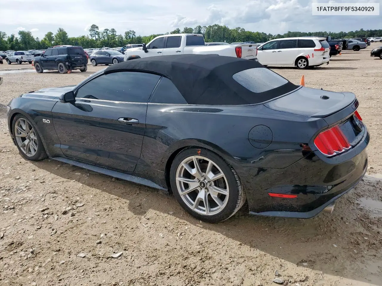 2015 Ford Mustang Gt VIN: 1FATP8FF9F5340929 Lot: 64637735