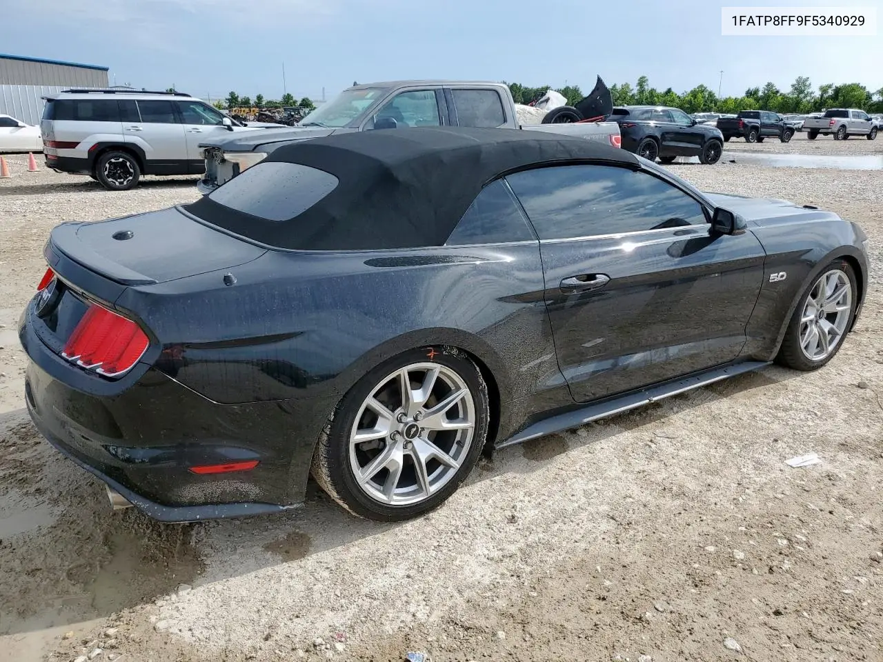 2015 Ford Mustang Gt VIN: 1FATP8FF9F5340929 Lot: 64637735