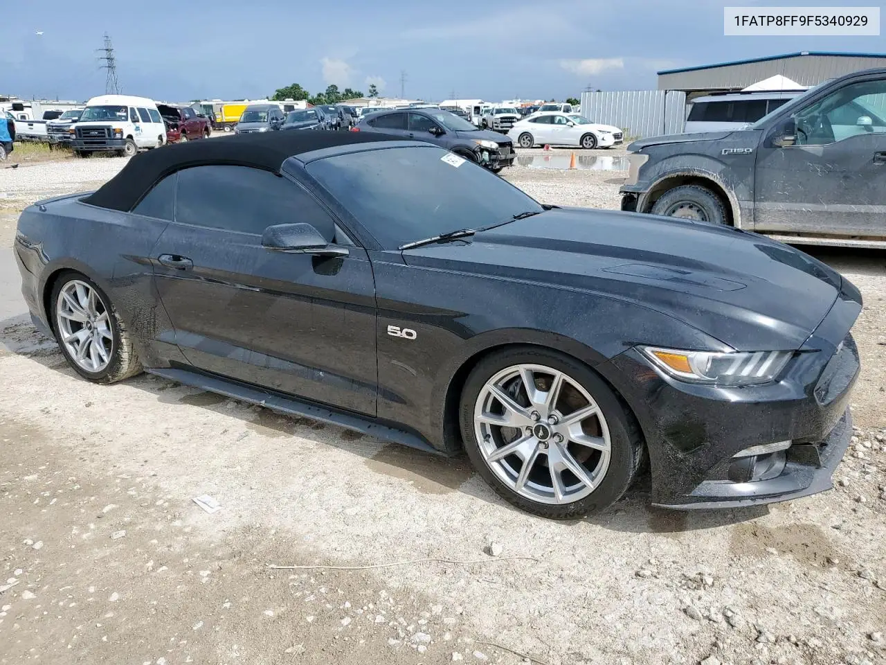 2015 Ford Mustang Gt VIN: 1FATP8FF9F5340929 Lot: 64637735