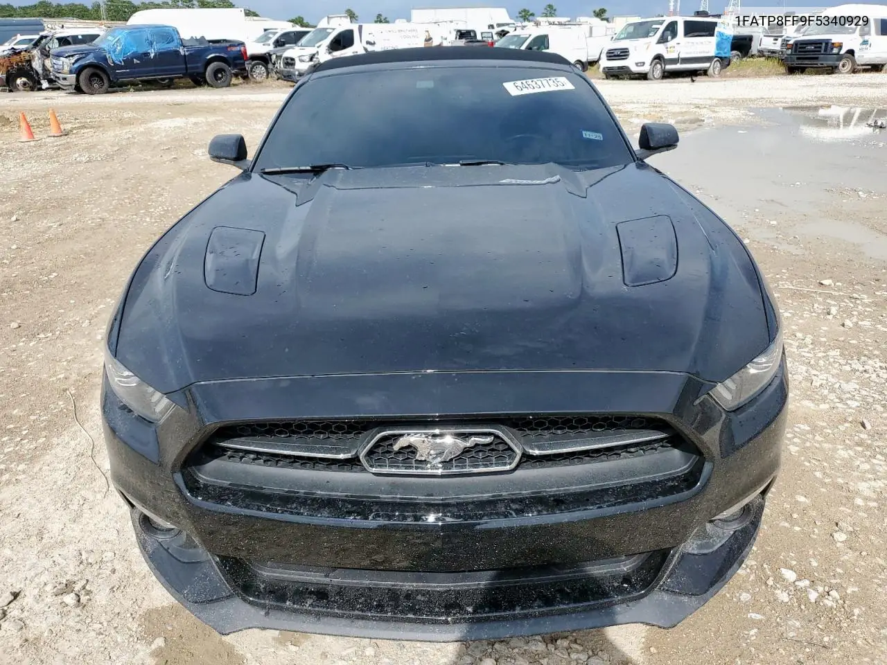 2015 Ford Mustang Gt VIN: 1FATP8FF9F5340929 Lot: 64637735