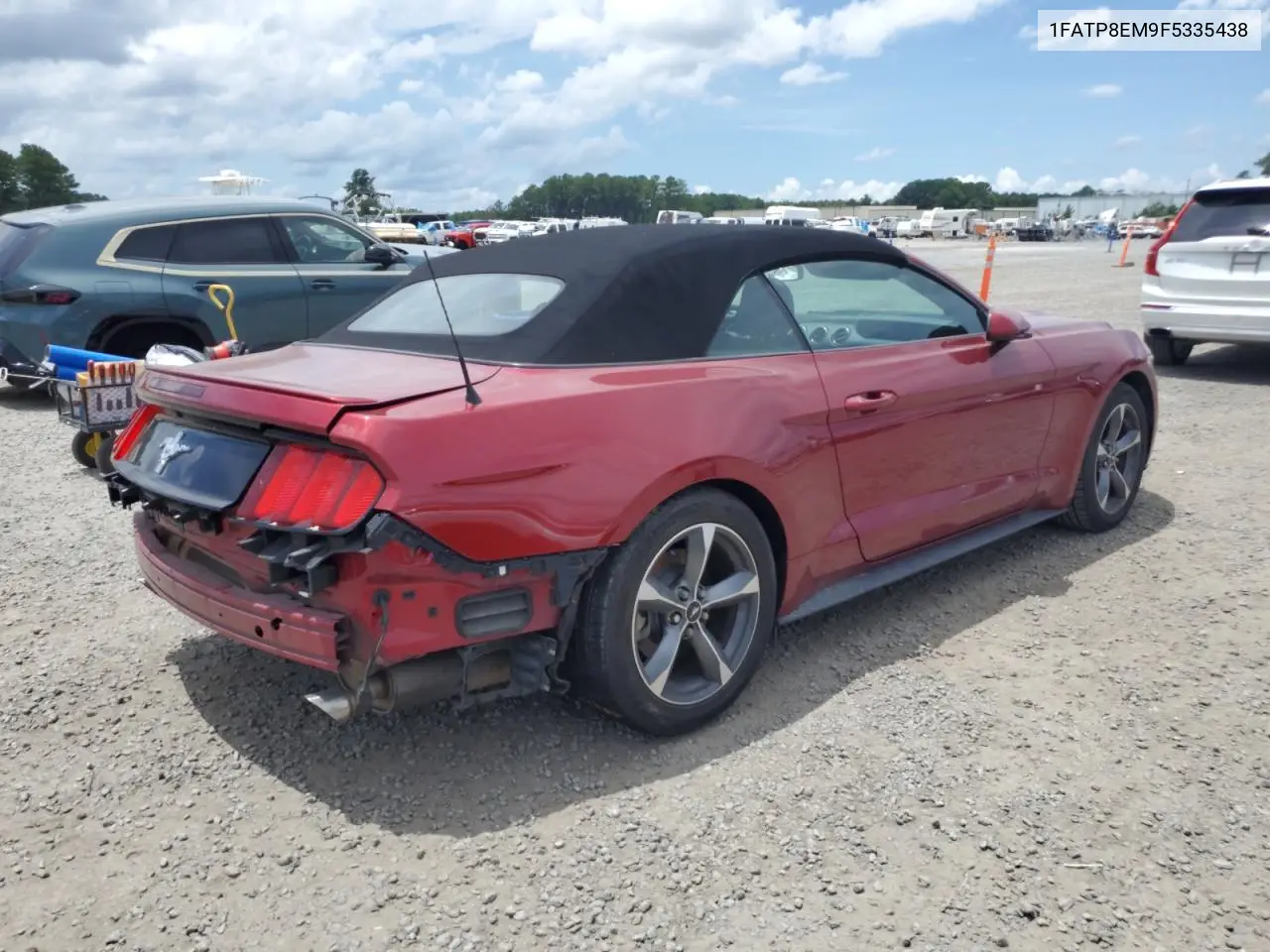 2015 Ford Mustang VIN: 1FATP8EM9F5335438 Lot: 64792755