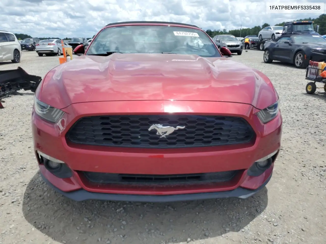 2015 Ford Mustang VIN: 1FATP8EM9F5335438 Lot: 64792755