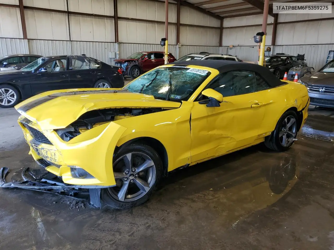 2015 Ford Mustang VIN: 1FATP8EM6F5359275 Lot: 65138125
