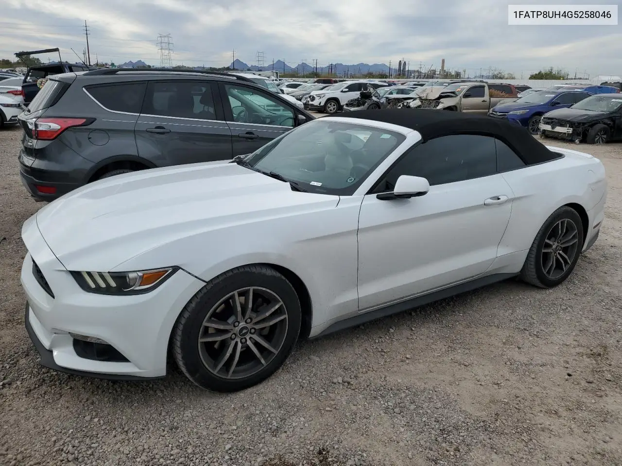 2016 Ford Mustang VIN: 1FATP8UH4G5258046 Lot: 41047264